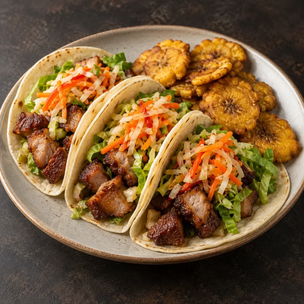 Griot soft tacos