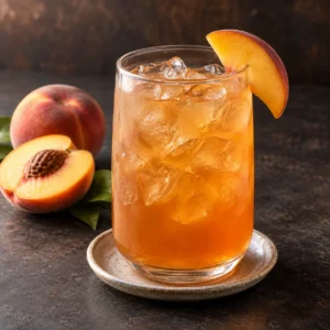 Peach fruit tea