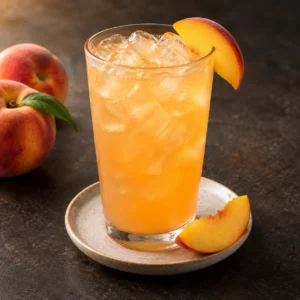 Peach lemonade