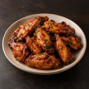 Perry glazed wings